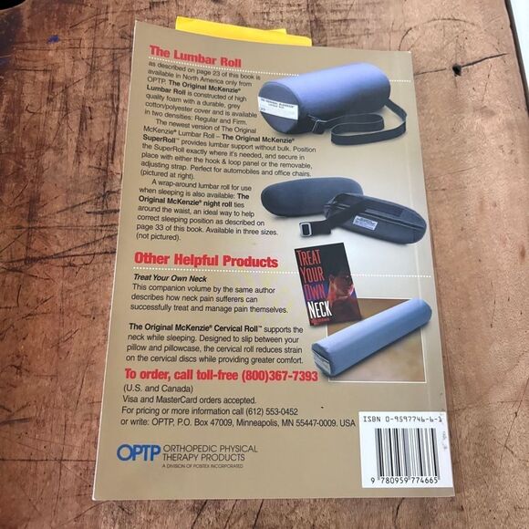 Treat Your Own Back by Robin McKenzie used book - Picture 3 of 8